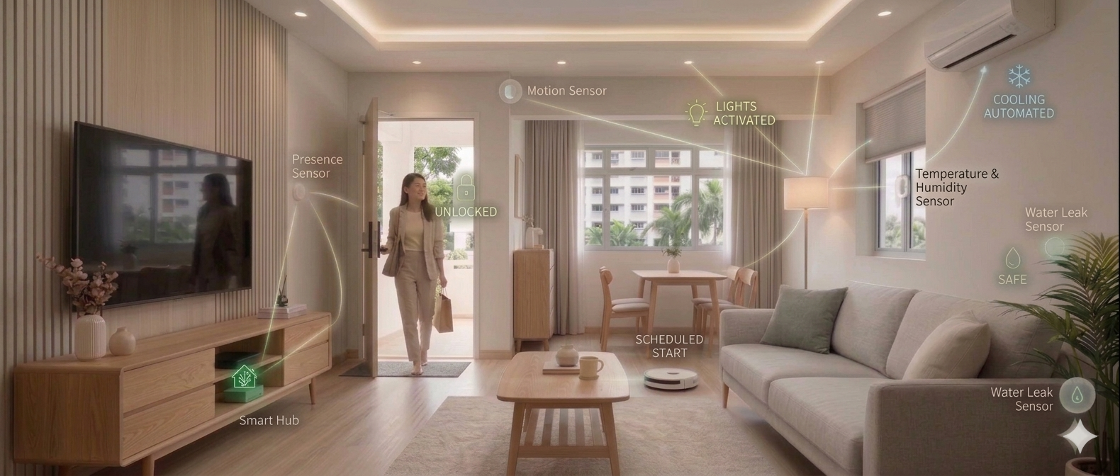 Smart home interior